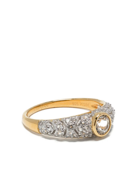  V Jewellery Slimline Ring - Silver 