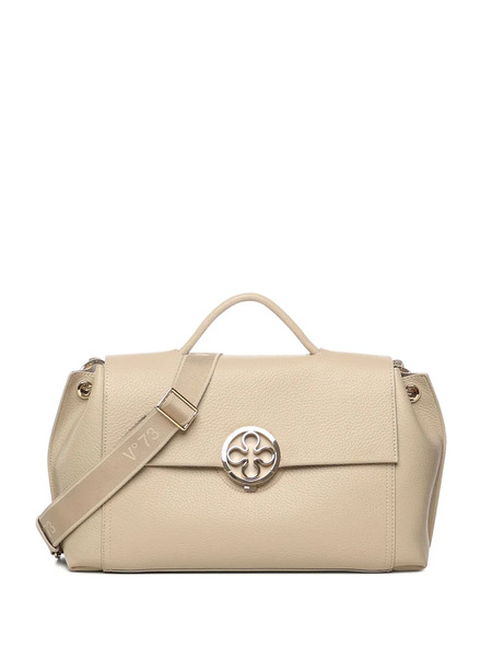  V°73 Federica V Circular-plaque Shoulder Bag - Neutrals 