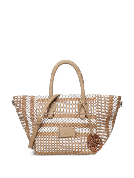  V°73 Stefanie Woven Tote Bag - Brown 