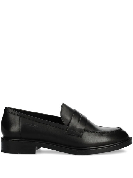  Vagabond Amina Leather Penny Loafers - Black 