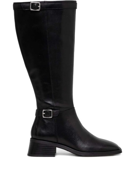  Vagabond Blanca Buckled Leather Boots - Black 