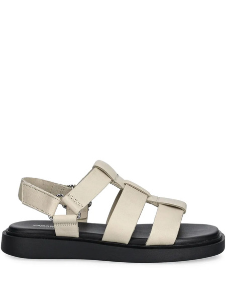  Vagabond Connie Buckle-detail Flatform Sandals - Neutrals 