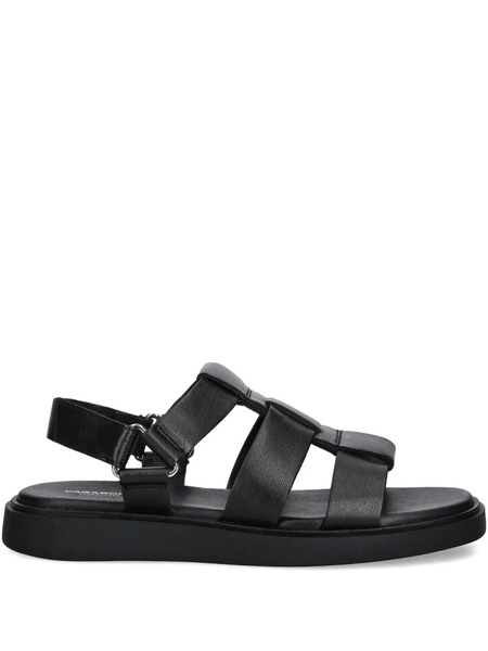  Vagabond Connie Leather Buckle Sandals - Black 