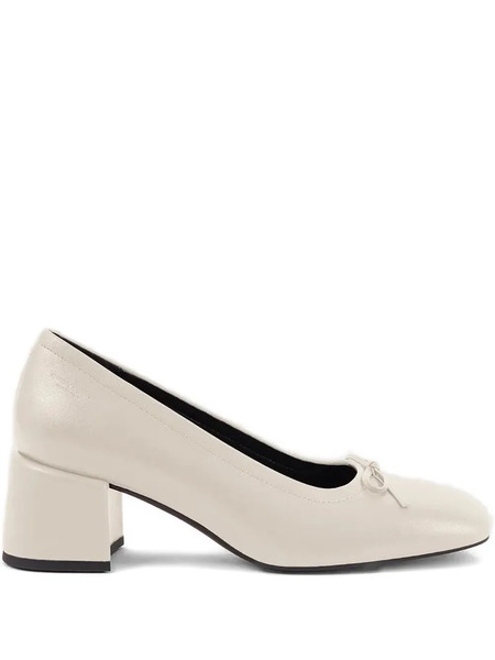  Vagabond 55mm Adison Block-heel Bow Pumps - Neutrals 