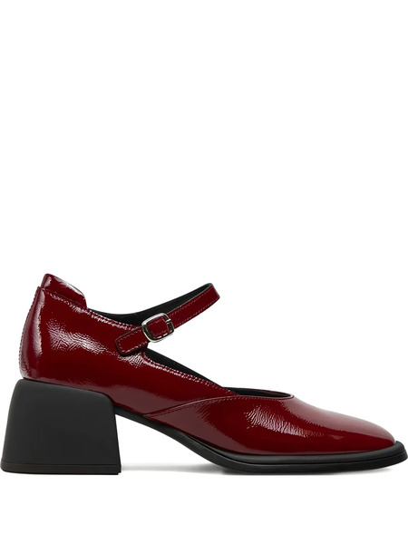  Vagabond 55mm Ansie Patent-leather Buckle Pumps - Red 