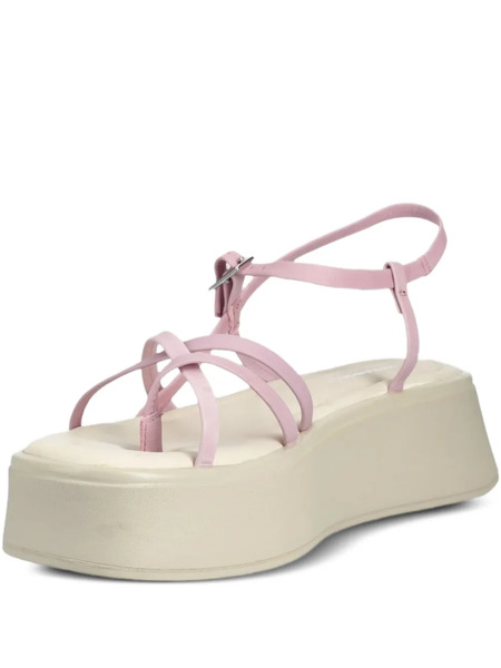  Vagabond 50mm Crossover-strap Platform Sandals - Pink 