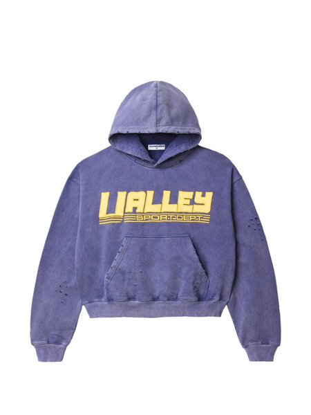  Vale Printed Hoodie - Purple 