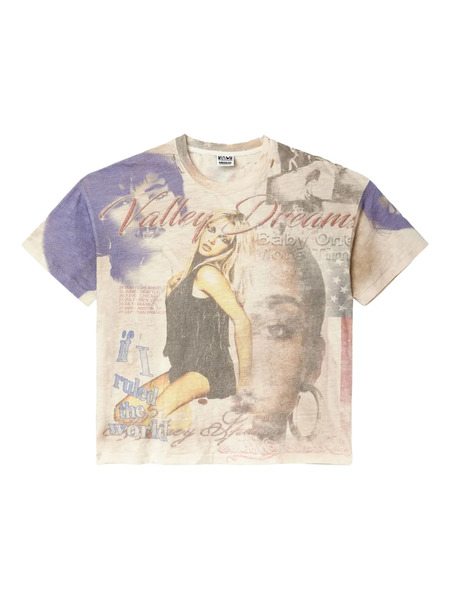  Vale Printed T-shirt - Neutrals 