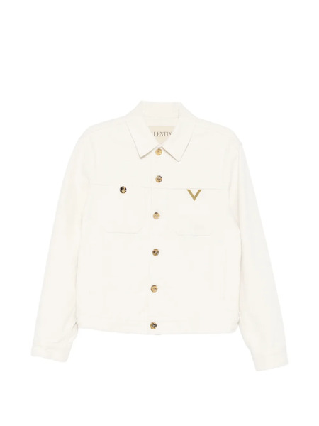  Valentino Garavani Buttoned Jacket - Neutrals 
