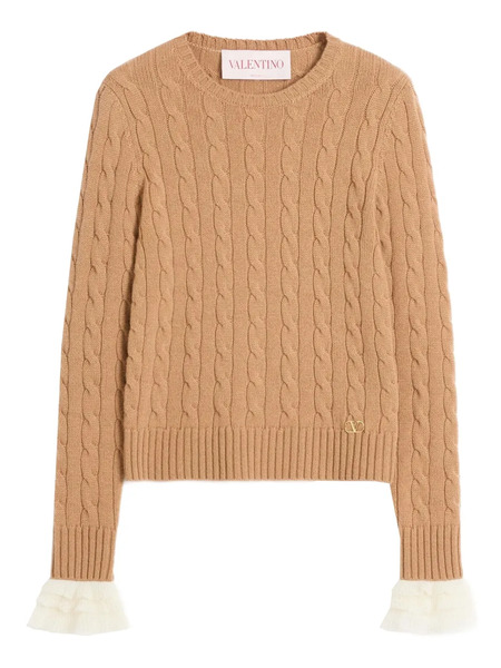  Valentino Garavani Cashmere Sweater - Brown 