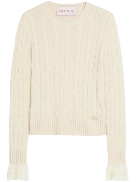  Valentino Garavani Cashmere Sweater - Neutrals 