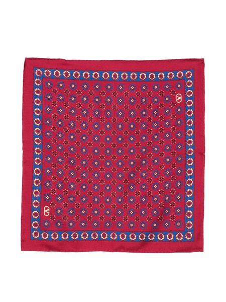  Valentino Garavani Chamber Pocket Square - Red 