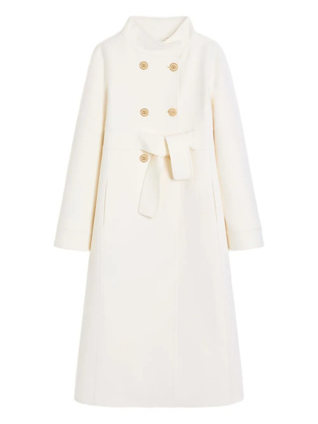  Valentino Garavani Compact Drap Coat - White 