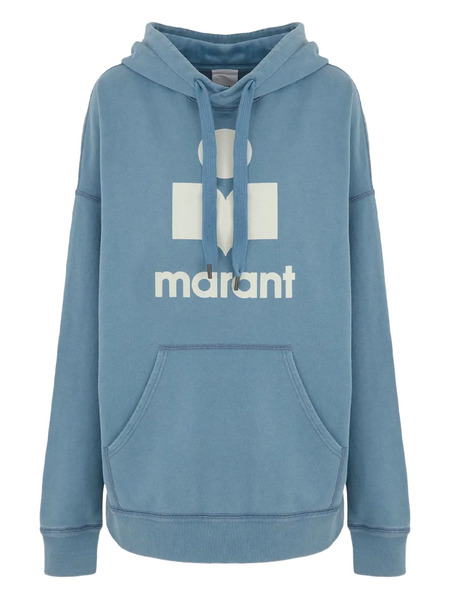  Valentino Garavani Eyewear Logo-print Hoodie - Blue 