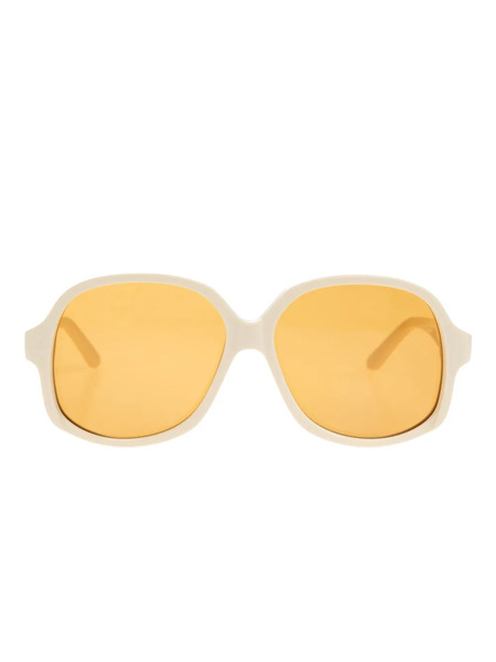  Valentino Garavani Eyewear Logo-print Sunglasses - White 