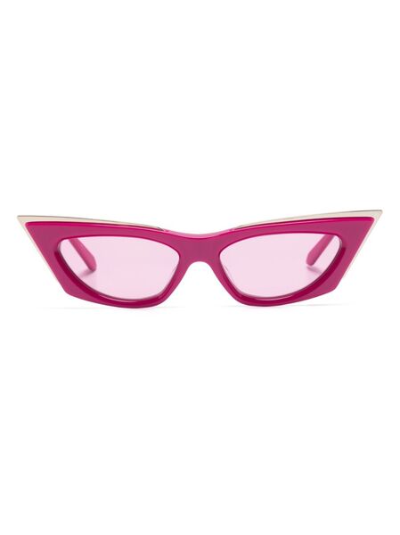  Valentino Garavani Eyewear V-goldcut I Cat-eye Sunglasses - Pink 