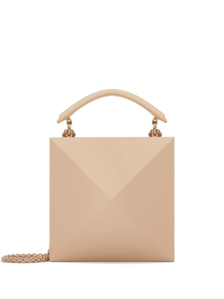  Valentino Garavani Geometric Clutch Bag - Neutrals 