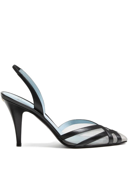  Valentino Garavani Impudance Slingback Pumps - Black 