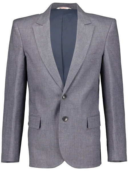  Valentino Garavani Linen Blazer - Grey 
