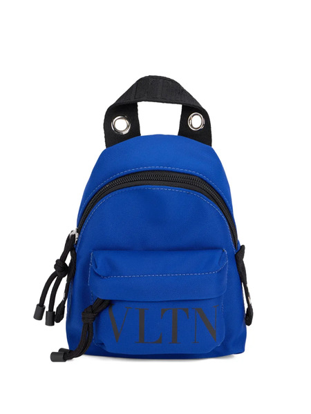  Valentino Garavani Logo Top-handle Backpack - Blue 