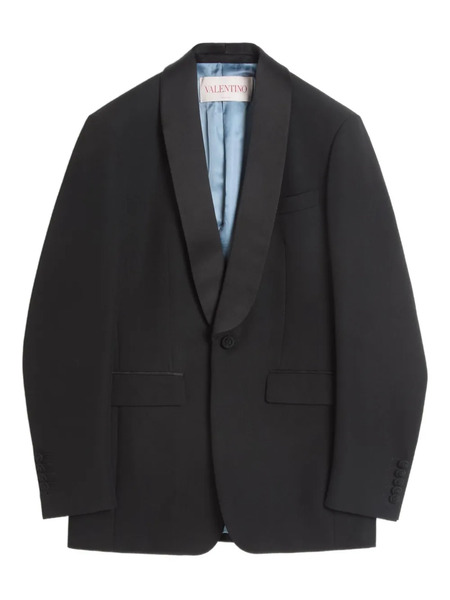  Valentino Garavani Long-sleeves Jacket - Black 