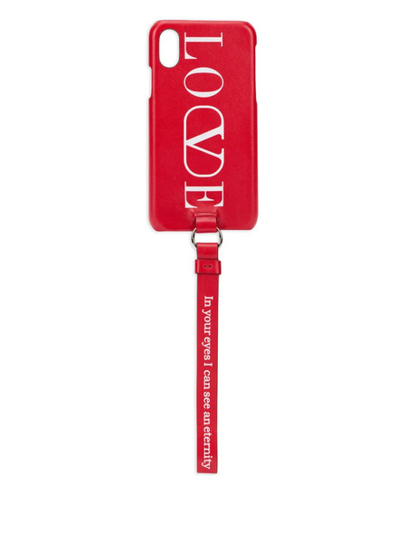  Valentino Garavani Love Iphone X Case - Red 