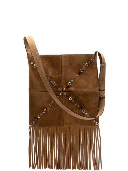  Valentino Garavani Macara Shoulder Bag - Brown 