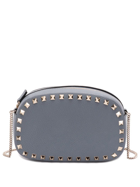  Valentino Garavani Mini Rockstud Cross Body Bag - Grey 