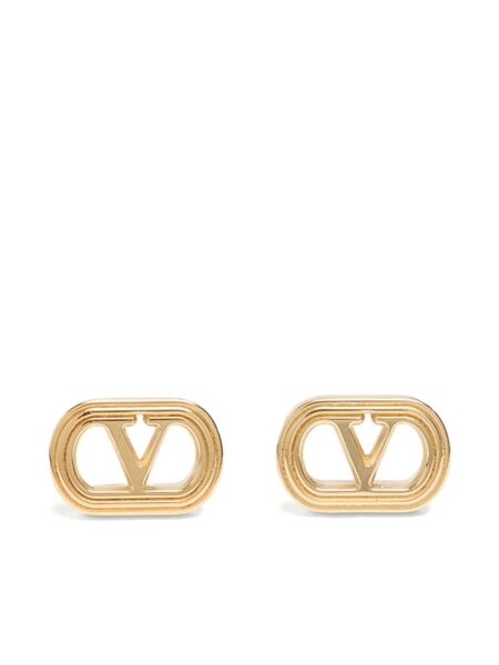  Valentino Garavani Ovalette Earrings - Gold 