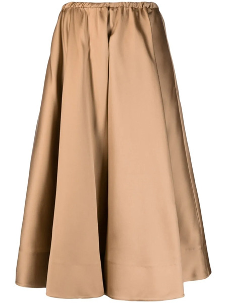  Valentino Garavani Pleated Mid-length Skirt - Neutrals 