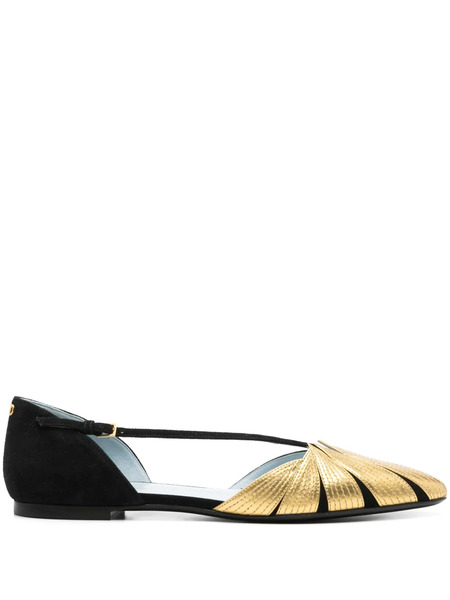  Valentino Garavani Pointed-toe Ballet Flats - Black 