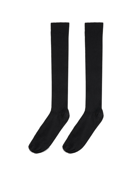  Valentino Garavani Ribbed Socks - Black 
