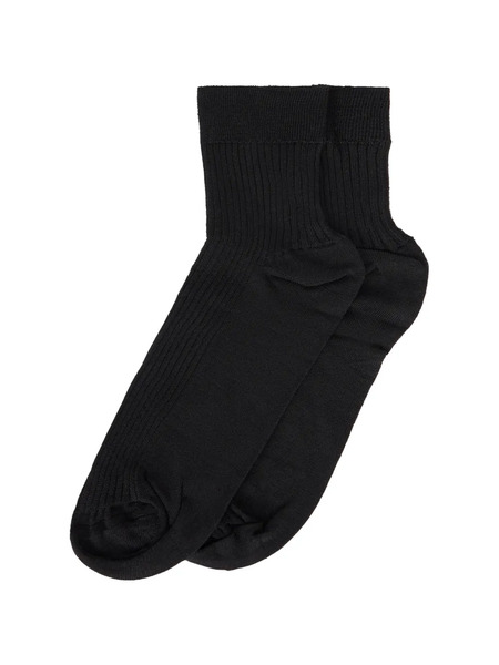  Valentino Garavani Ribbed Socks - Black 
