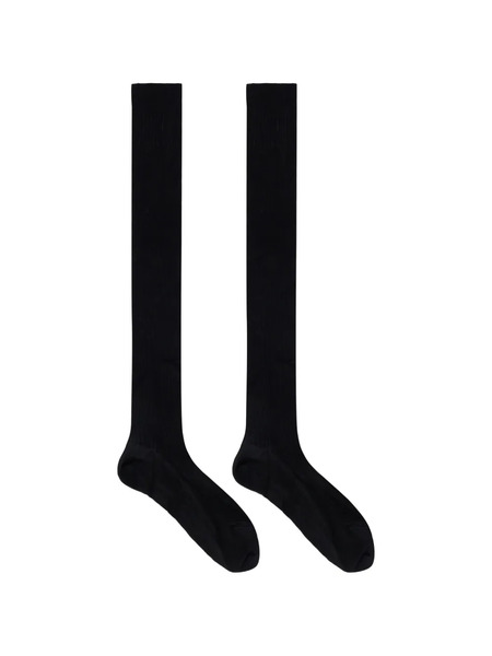  Valentino Garavani Ribbed Socks - Black 
