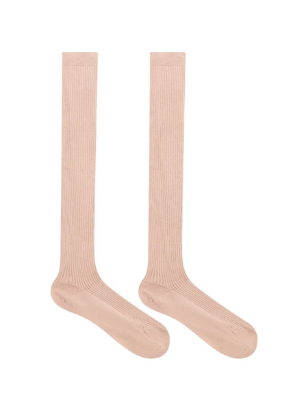  Valentino Garavani Ribbed Socks - Pink 