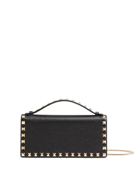  Valentino Garavani Rockstud Chain-strap Mini Bag - Black 