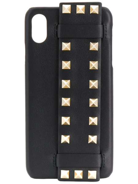 Valentino Garavani Rockstud Iphone X Case - Black 
