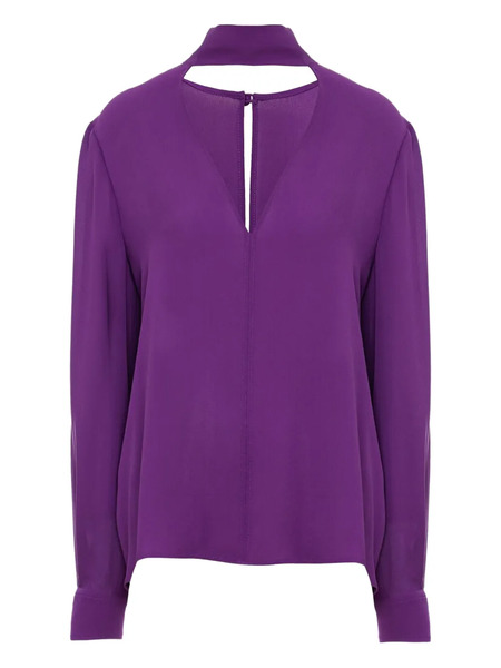  Valentino Garavani Silk Blouse - Purple 