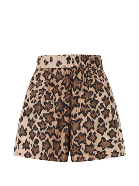  Valentino Garavani Star Print Shorts - Neutrals 