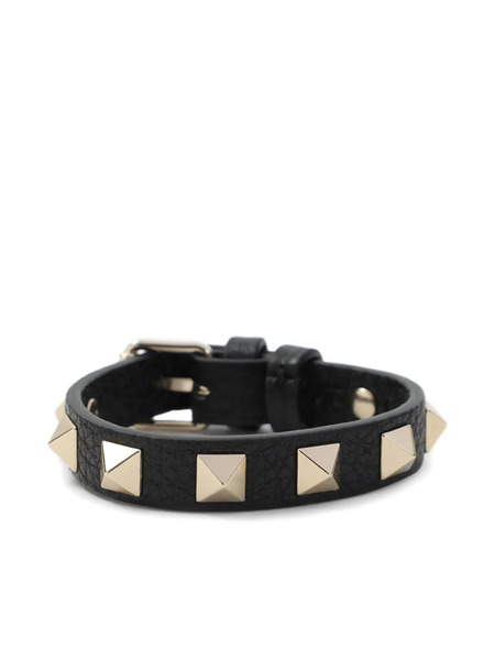  Valentino Garavani Stud-embellished Bracelet - Black 