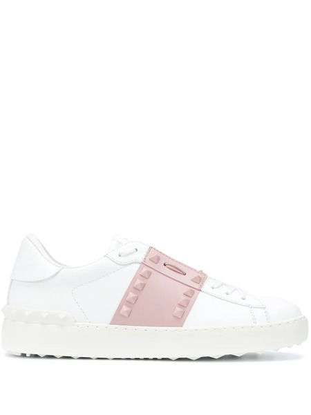  Valentino Garavani Stud-embellished Sneakers - White 