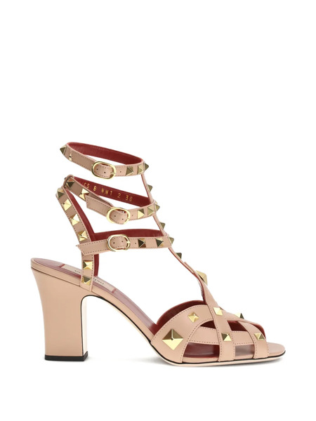  Valentino Garavani Studdu Caged Sandals - Neutrals 