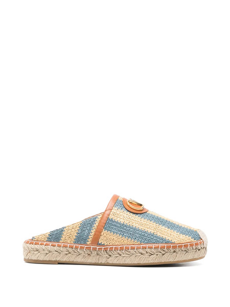  Valentino Garavani Vlogo Espadrilles - Neutrals 