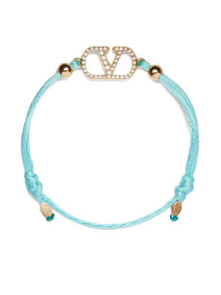  Valentino Garavani Vlogo Signature Bracelet - Blue 