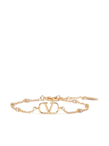  Valentino Garavani Vlogo Signature Bracelet - Gold 