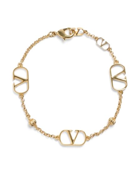  Valentino Garavani Vlogo Signature Bracelet - Gold 
