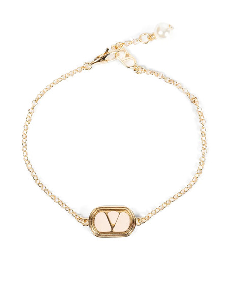 Valentino Garavani Vlogo Signature Bracelet - Gold 