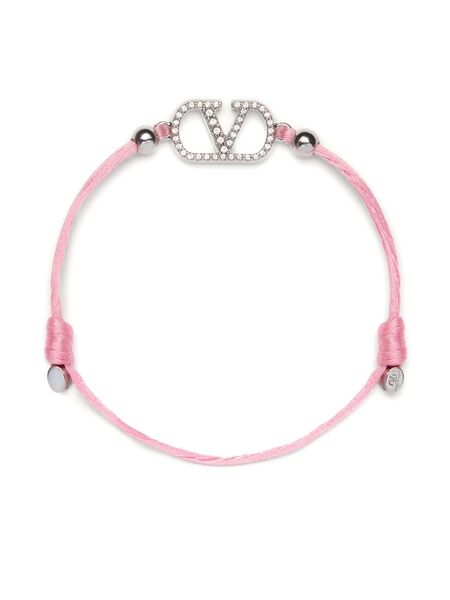  Valentino Garavani Vlogo Signature Bracelet - Silver 