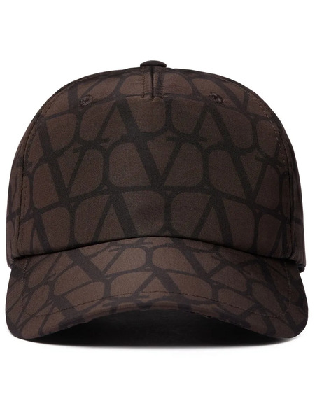  Valentino Garavani Vlogo Signature Cap - Brown 