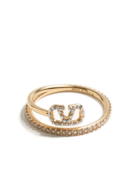  Valentino Garavani Vlogo Signature Ring - Gold 
